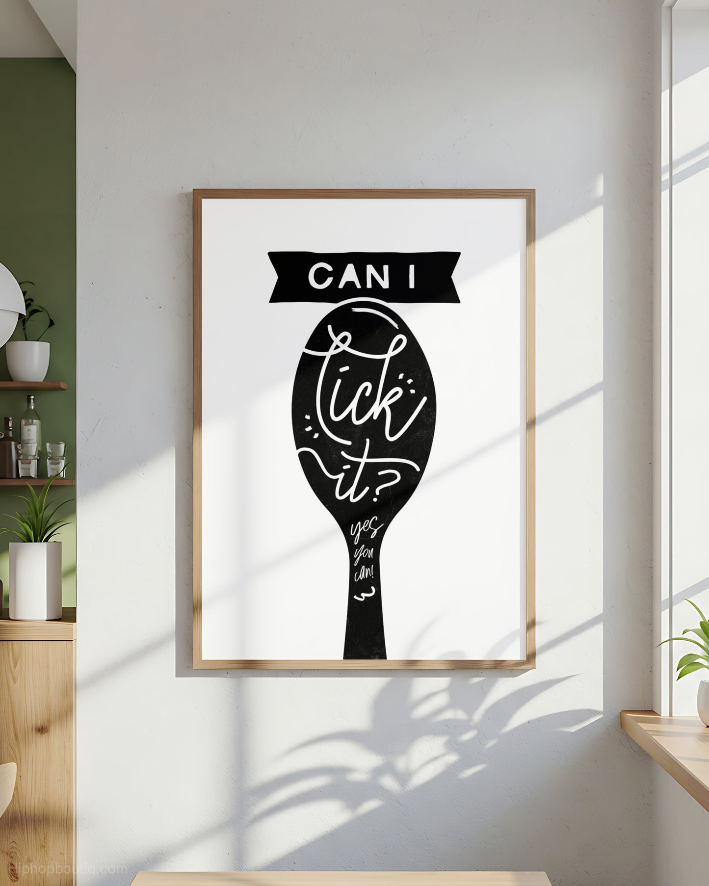 Can I Lick It Rap Kitchen Sign