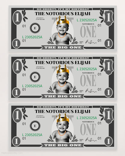 The Notorious One Birthday Play Money - HiphopBoutiq