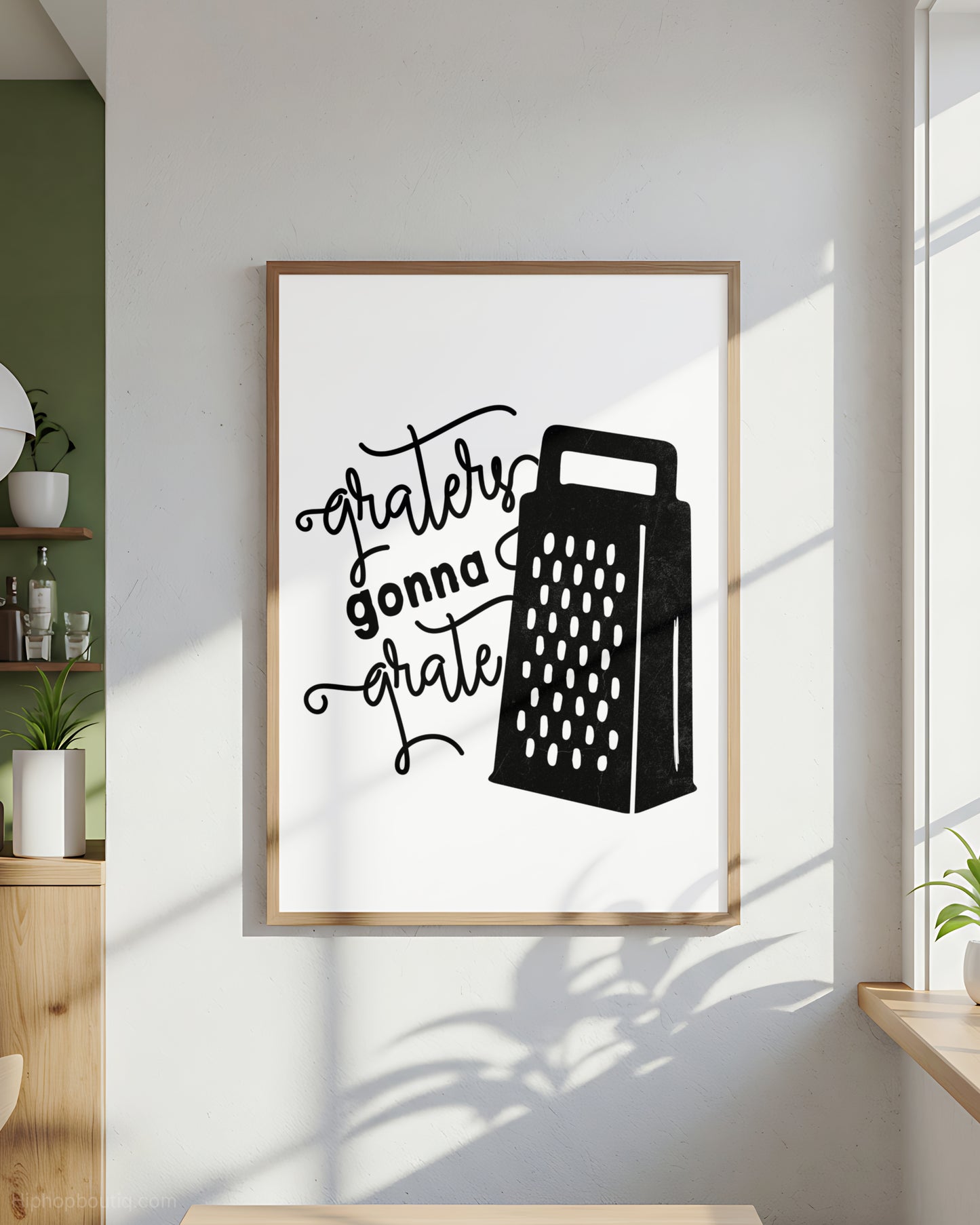 Graters Gonna Grate Rap Kitchen Sign