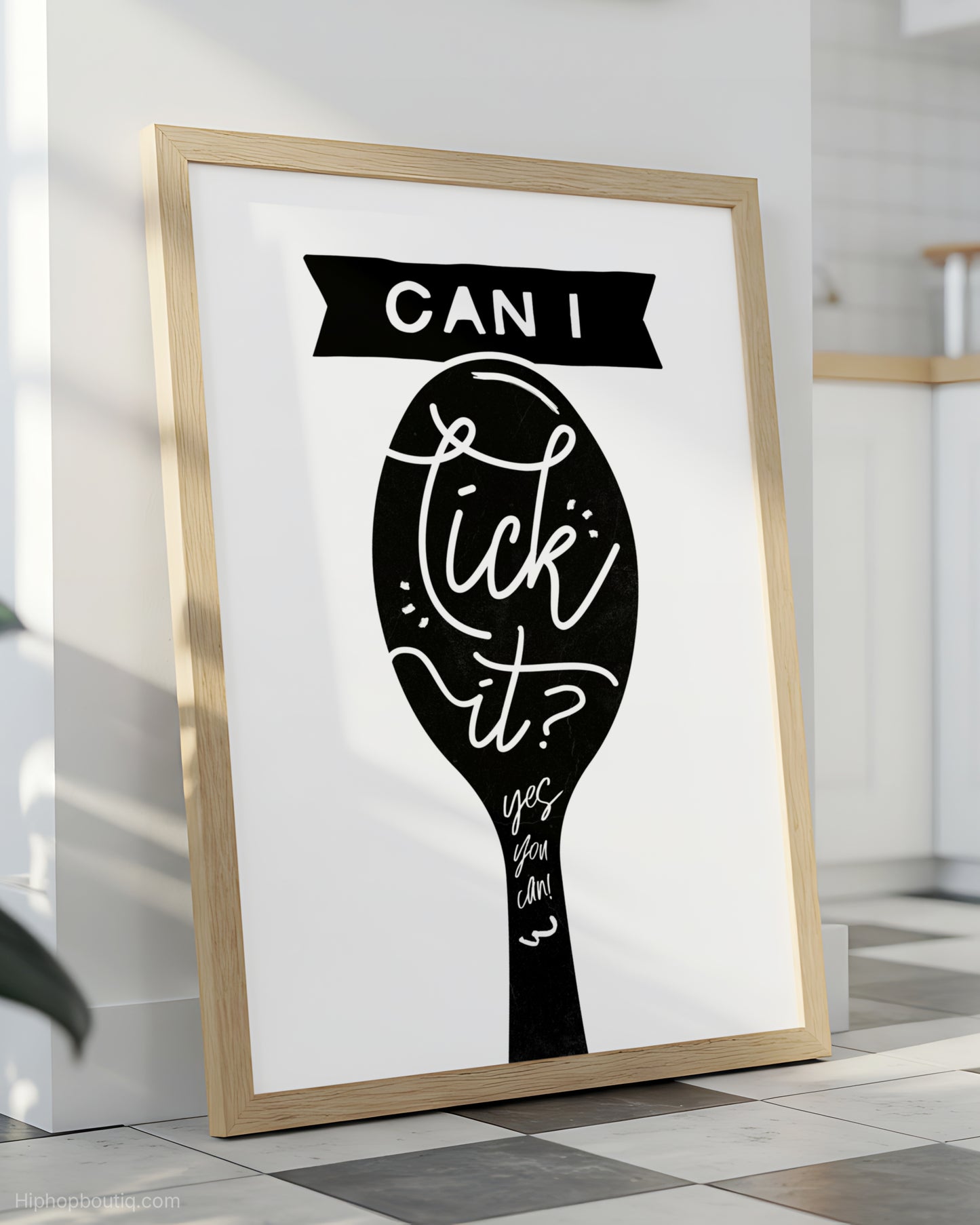 Can I Lick It Rap Kitchen Sign - HiphopBoutiq