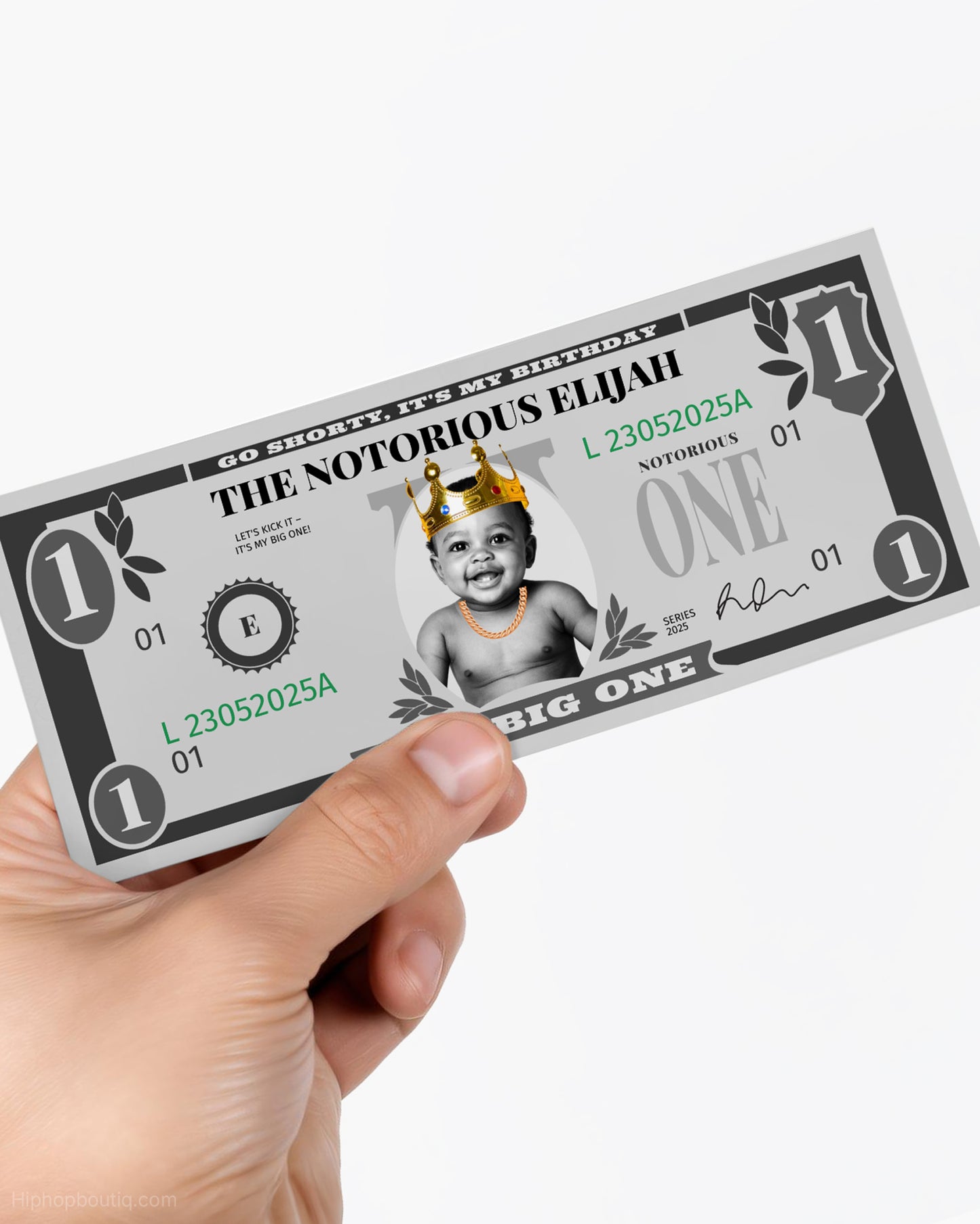 The Notorious One Birthday Play Money - HiphopBoutiq