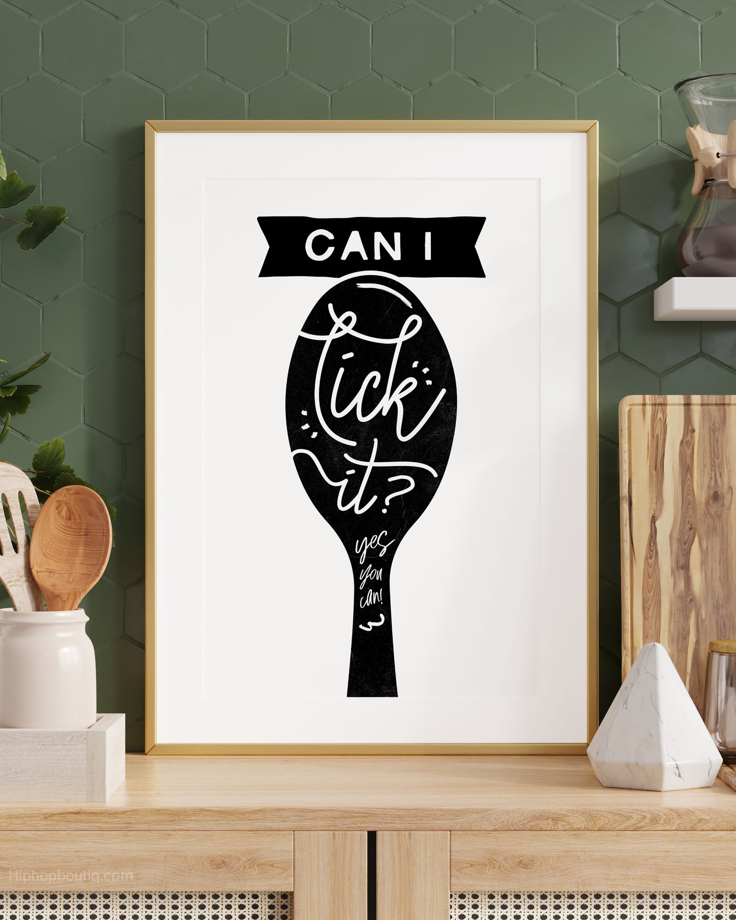 Can I Lick It Rap Kitchen Sign