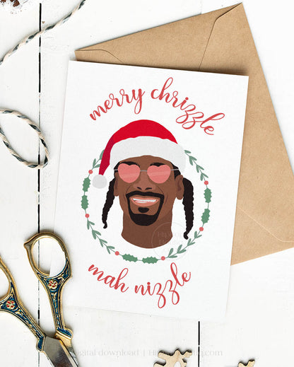 Merry Chrizzle Christmas Card