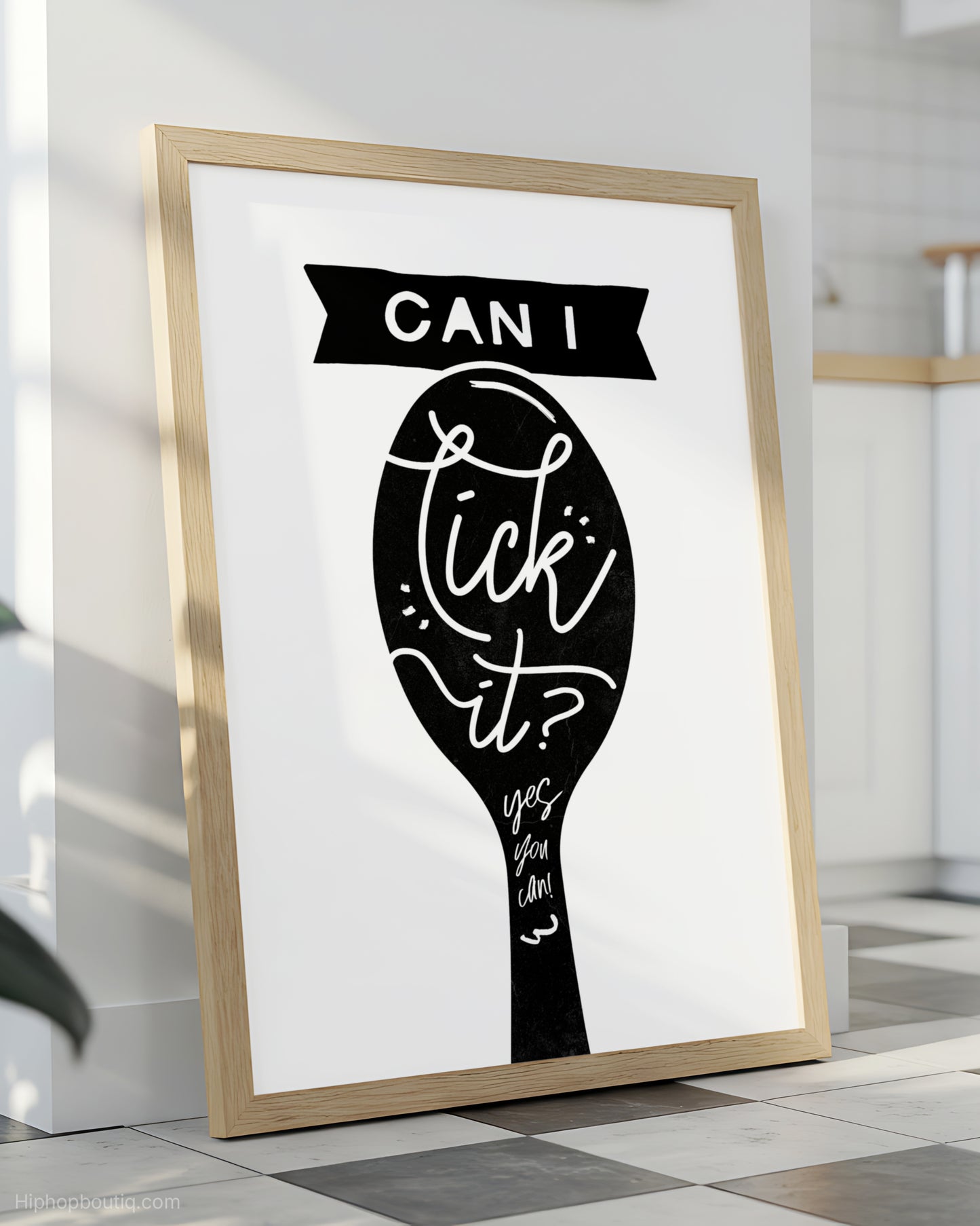Can I Lick It Rap Kitchen Sign