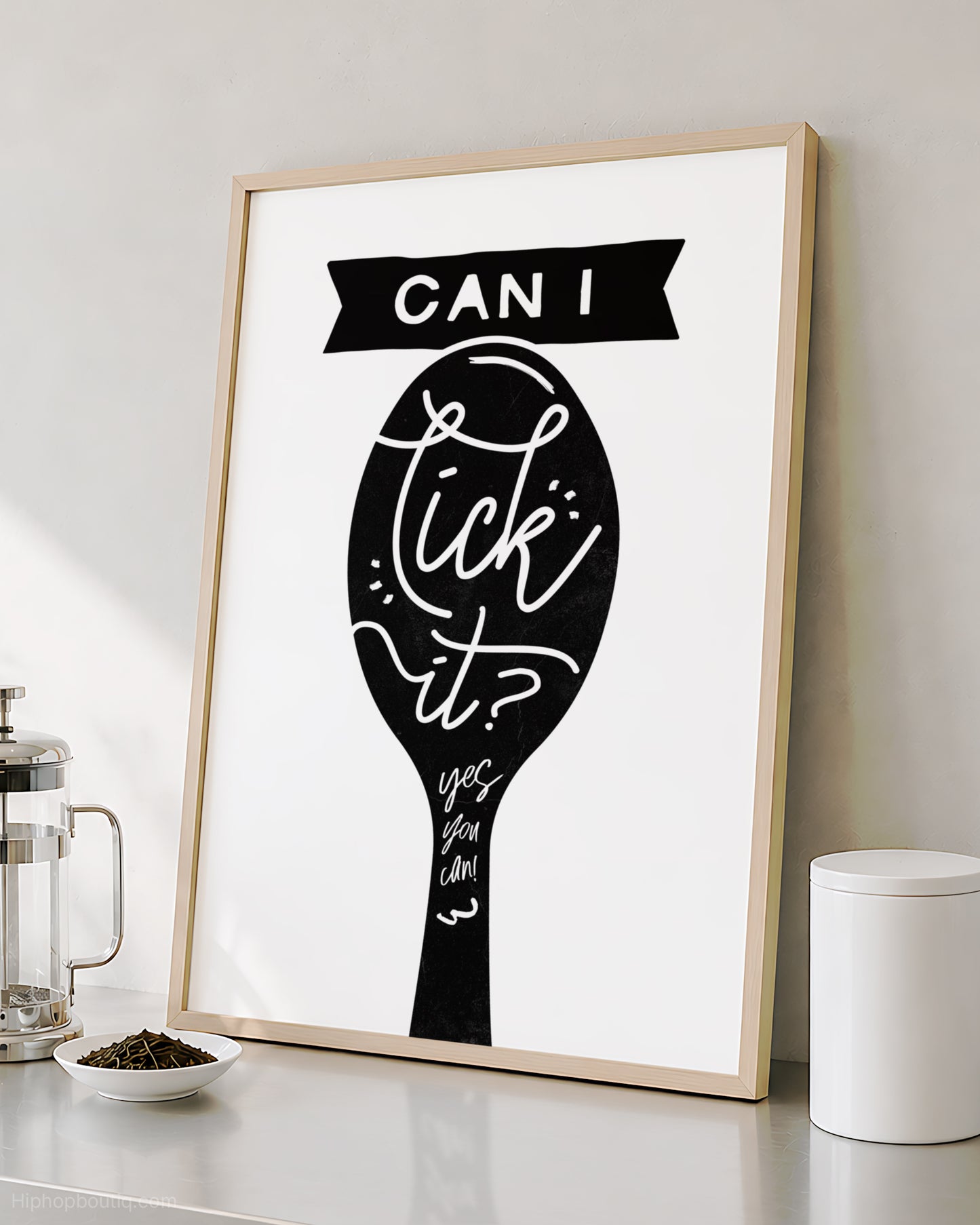 Can I Lick It Rap Kitchen Sign - HiphopBoutiq