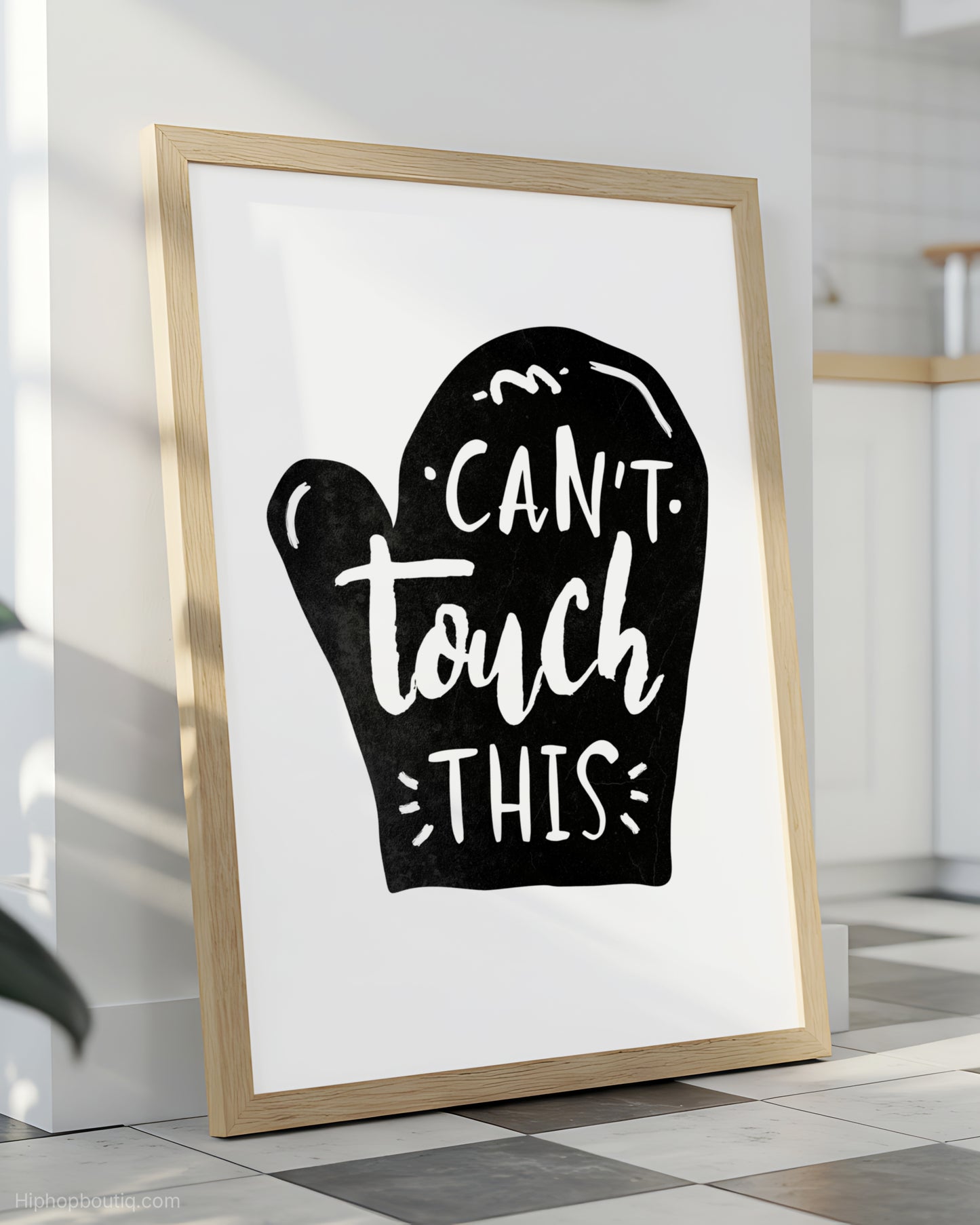 Can't Touch This 90s Rap Sign