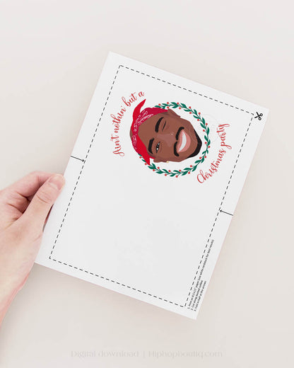 Ain't Nothin' But A Christmas Party Card