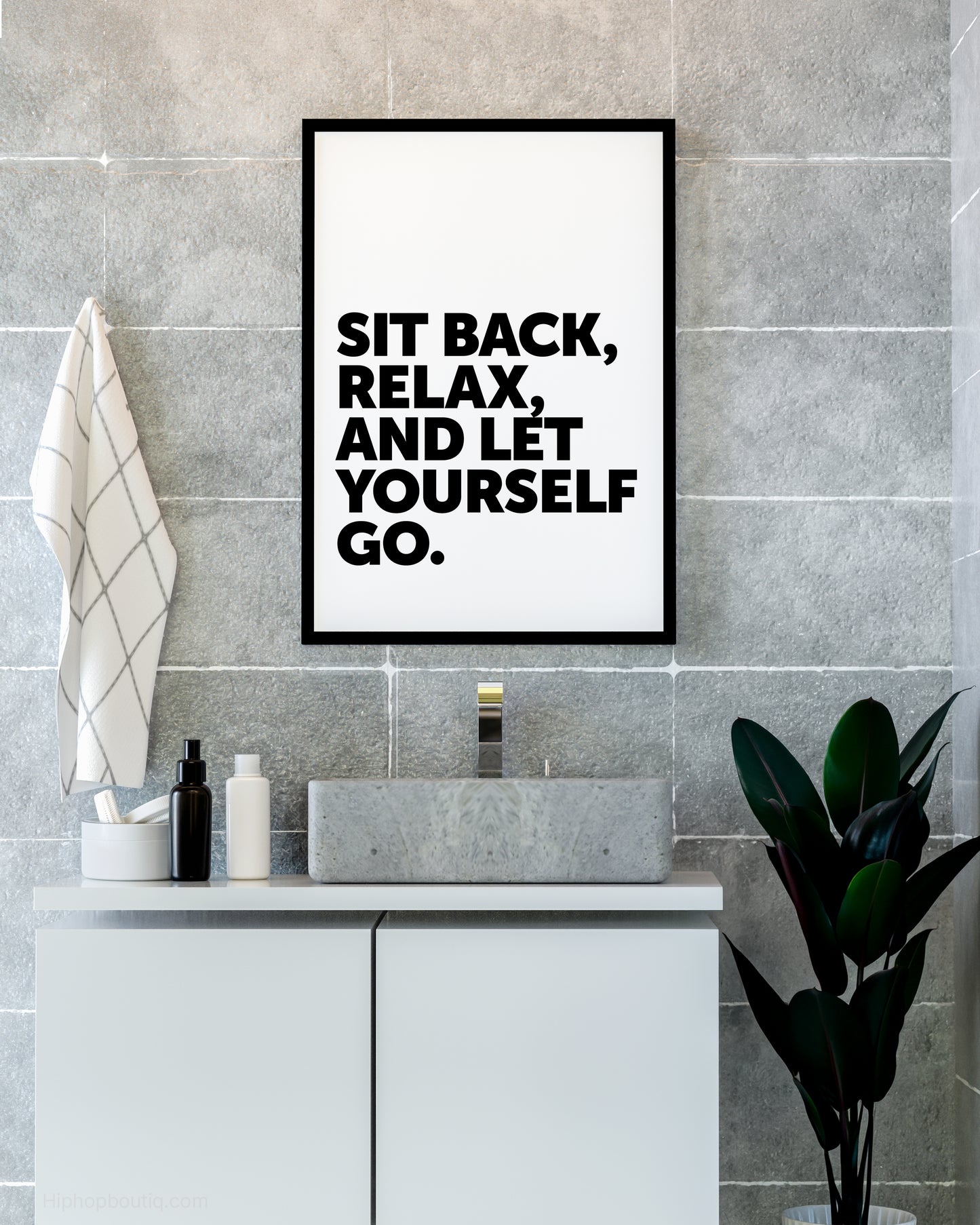Sit Back Relax Hip Hop Wall Art