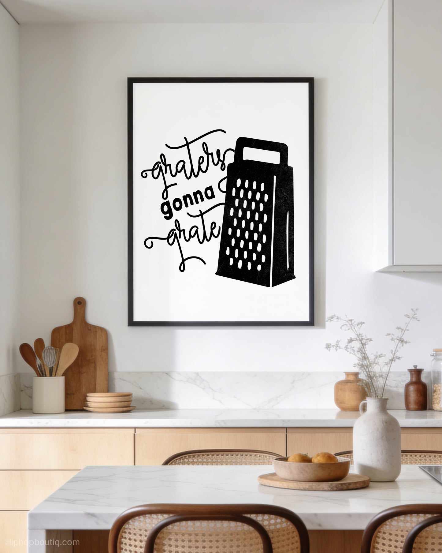 Graters Gonna Grate Rap Kitchen Sign