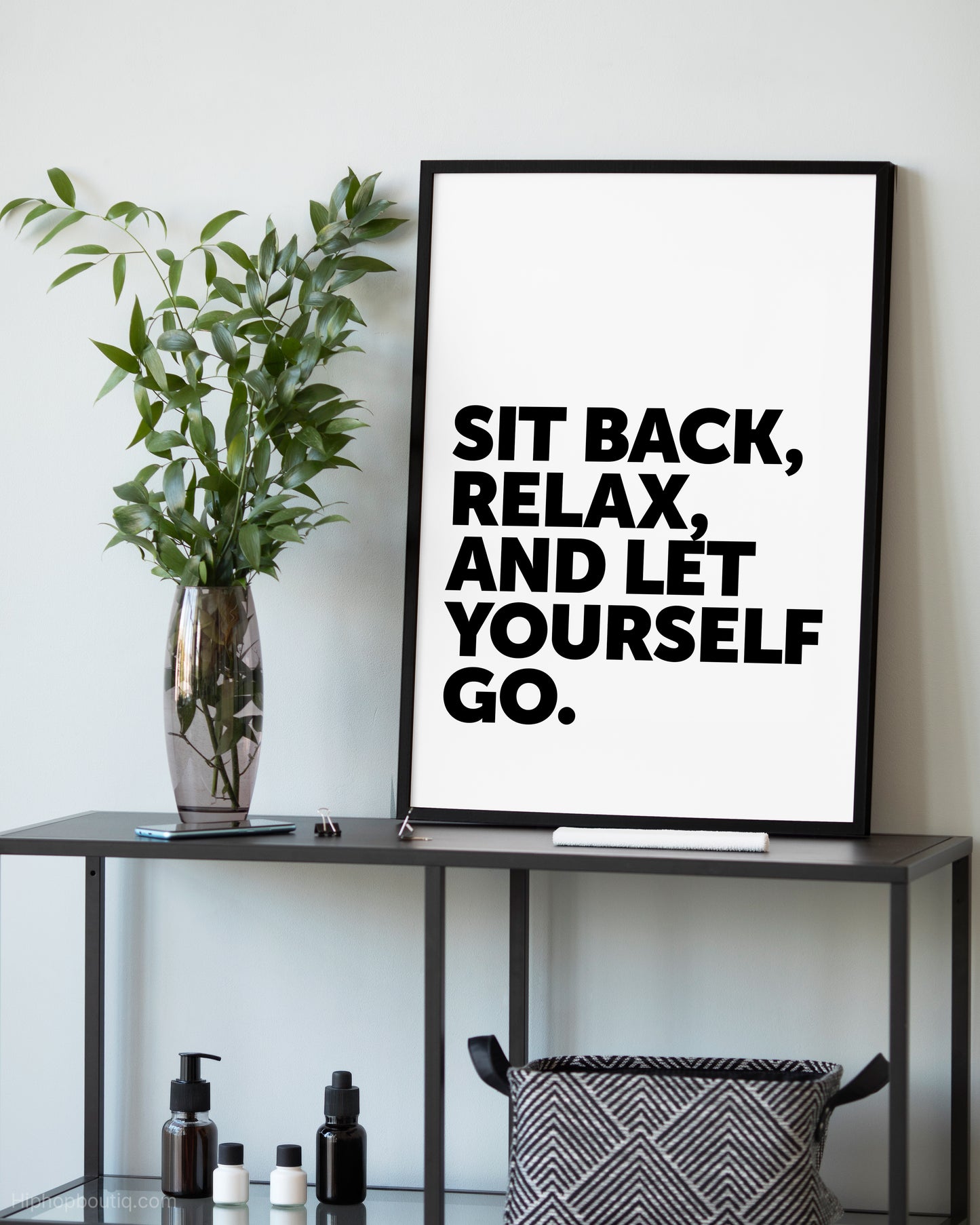 Sit Back Relax Hip Hop Wall Art