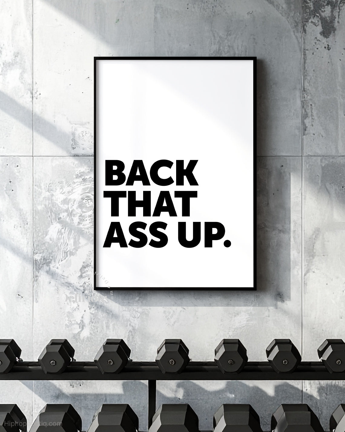 Back That Ass Up Rap Sign