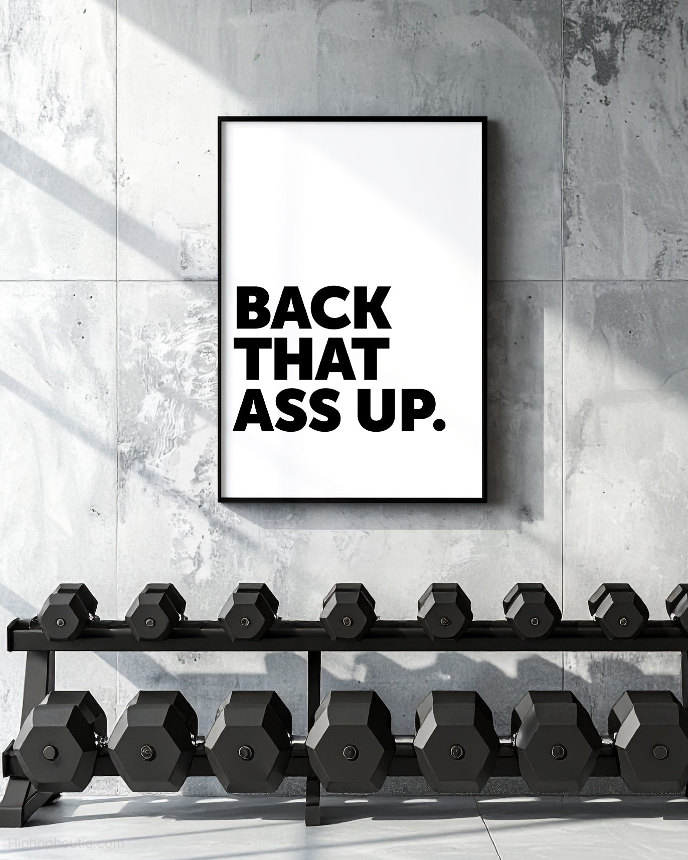Back That Ass Up Rap Sign