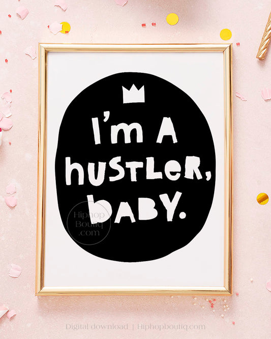 Hip hop baby shower decorations | Notorious One birthday party - HiphopBoutiq