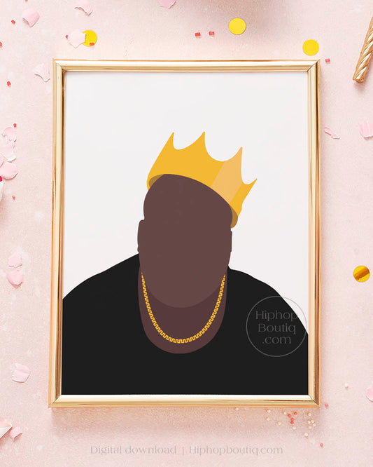 Biggie birthday party decoration | Hip hop themed notorious one
