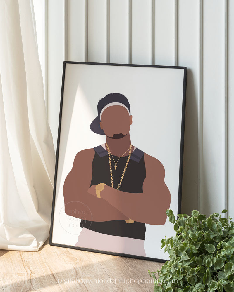 Positive Rapper Art Rapper Hip Hop Artist Poster – HiphopBoutiq
