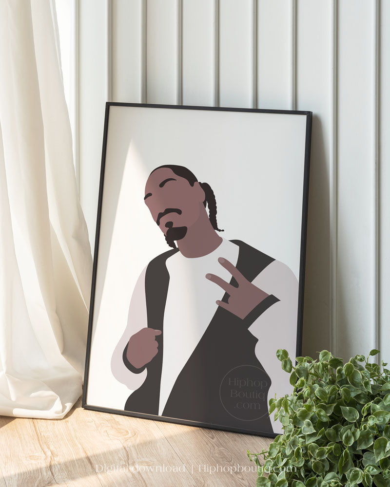 Rapper Wall Art Poster – HiphopBoutiq