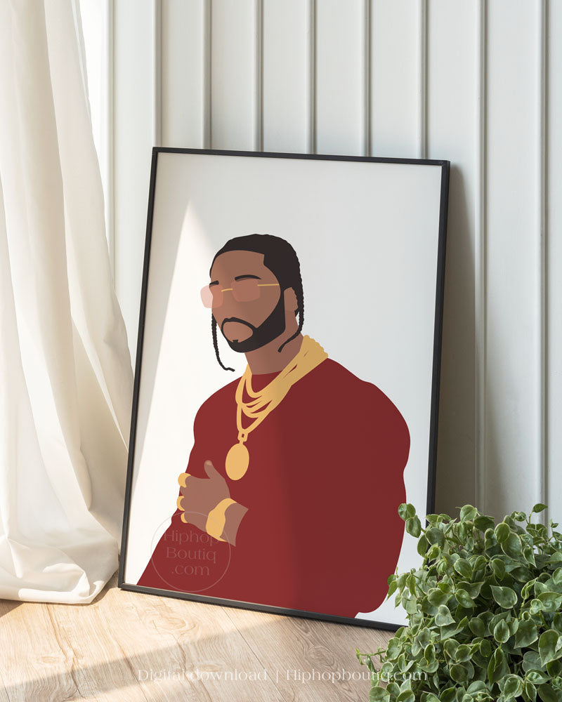 Rapper Area. Sign Rapper Sign Poster – HiphopBoutiq
