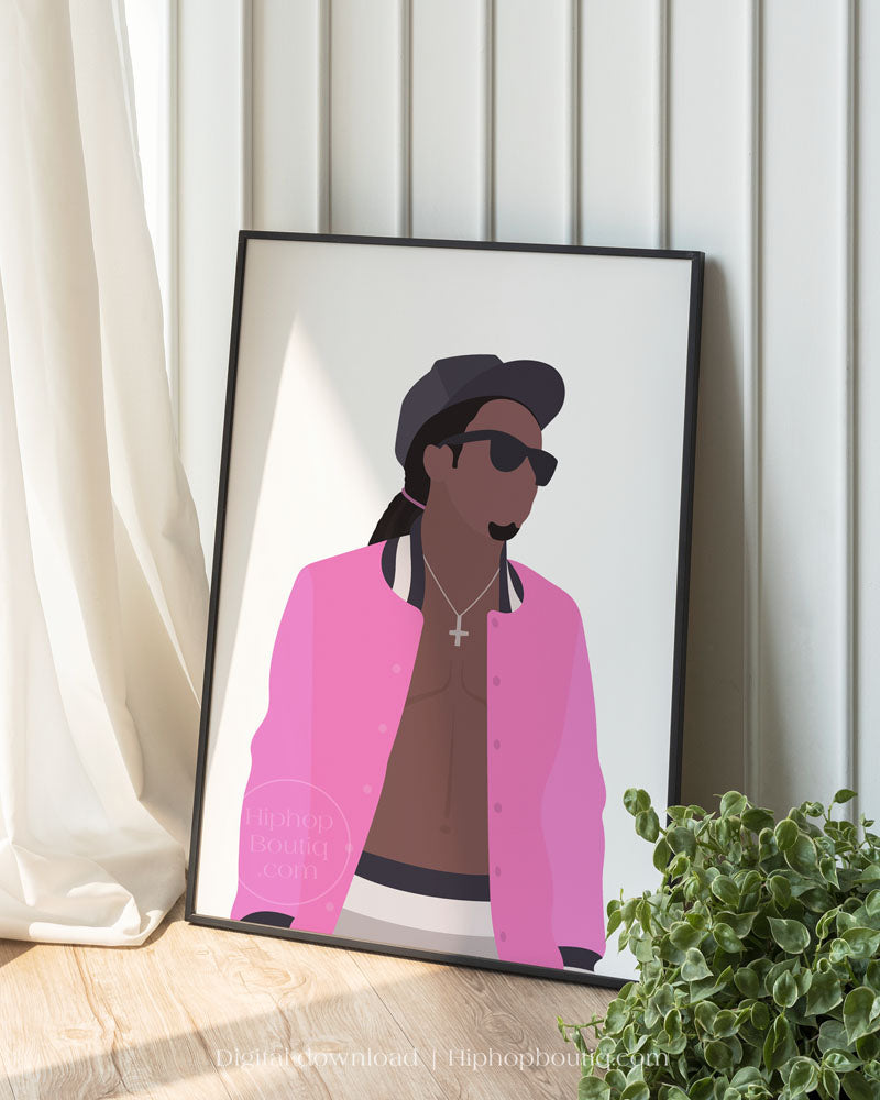 Rapper Poster Printable – HiphopBoutiq
