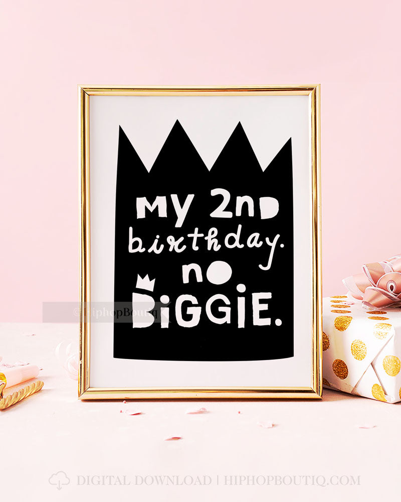 No biggie 2nd birthday decor | Notorious second birthday party | Hip hop bundle - HiphopBoutiq