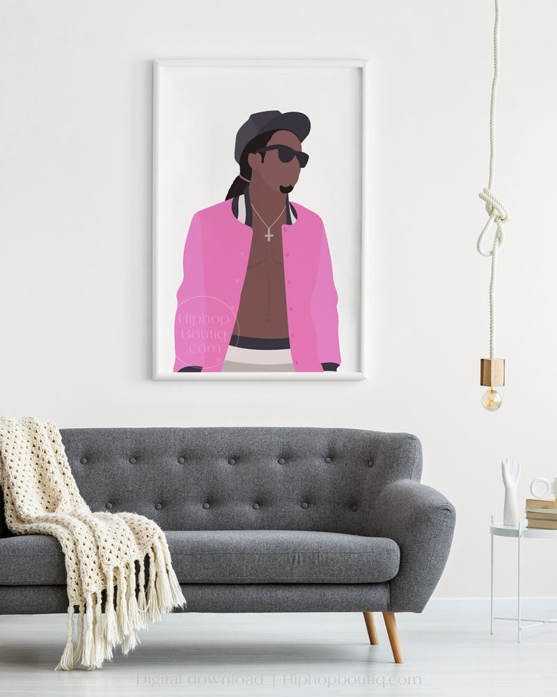 Rapper Poster Printable – HiphopBoutiq