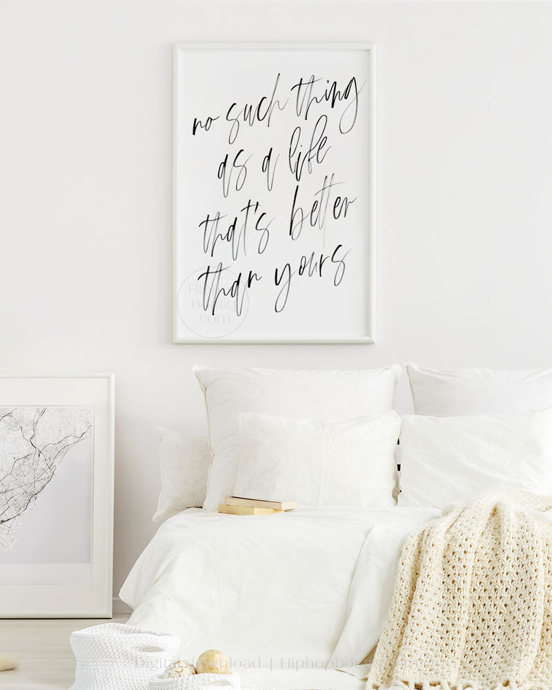 Love yours wall art | Hip hop bedroom decor printable - HiphopBoutiq